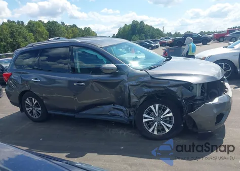 2017 Nissan Pathfinder S из США, поврежденный, VIN 5N1DR2MN7HC617989